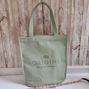 Origins Green‎ Canvas Tote Bag